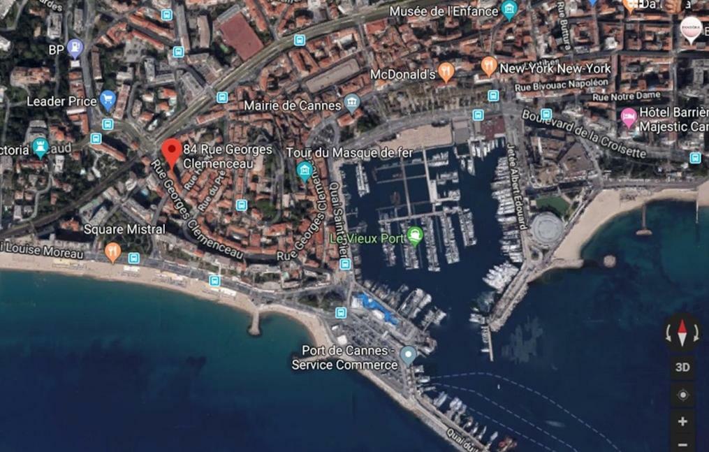 Appartement Cannes Bord De Mer Exteriér fotografie